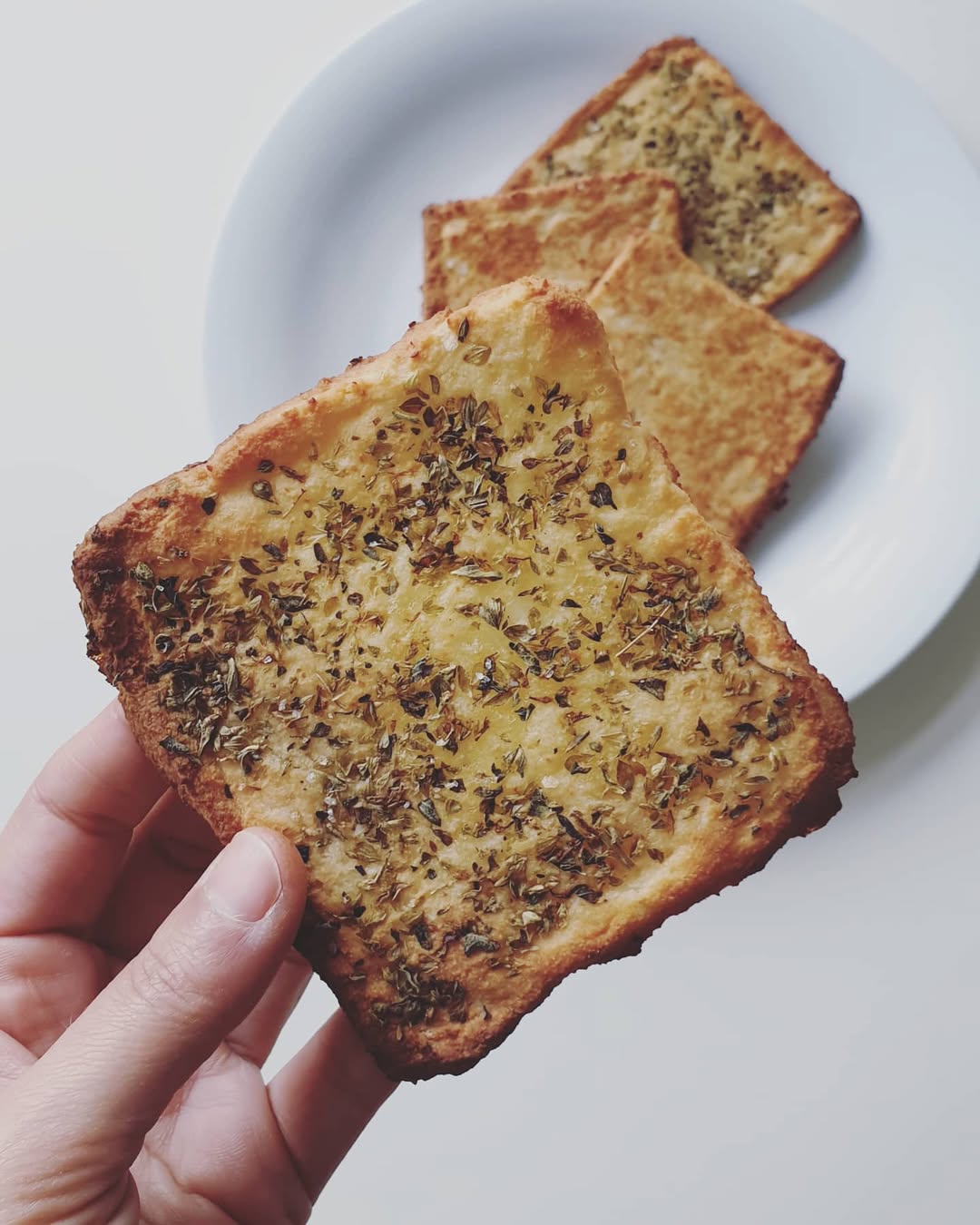 Pan de yuca con orégano