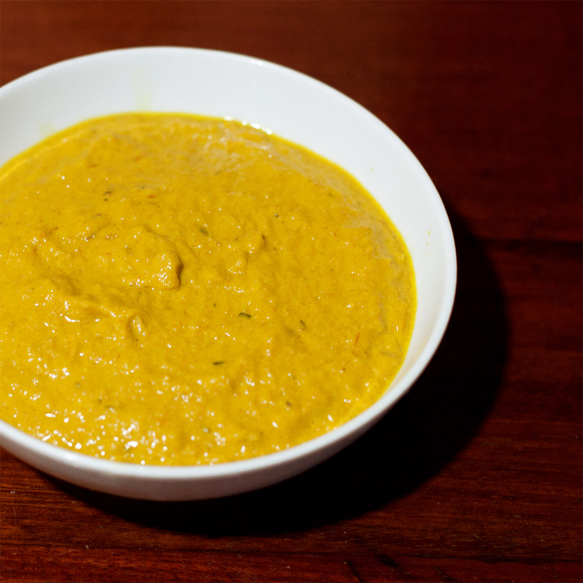 Salsa de cebolla con cúrcuma
